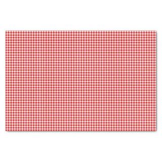 Red-White Gingham-TISSUE