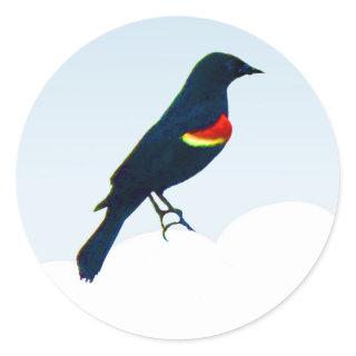 Red-winged Blackbird  Stickers