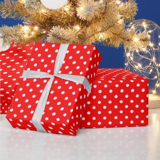 Red with White Polka-Dot
