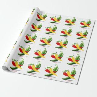 Red Yellow Green Chili Peppers Thunder_Cove