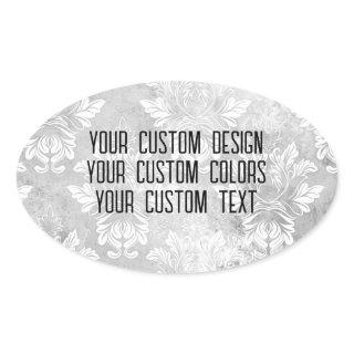 Redesign from Scratch! Create a Custom Designed Oval Sticker