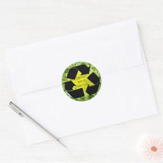 Reduce, Reuse, Recycle Classic Round Sticker