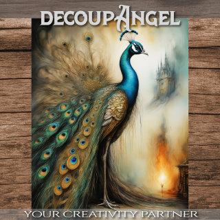 Regal Plumage - Decoupage - Tissue Paper
