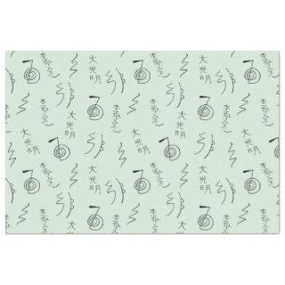 Reiki Symbols Pattern - Reiki Healing Tissue Paper