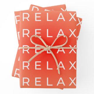 Relax Relax Gradient  Sheets