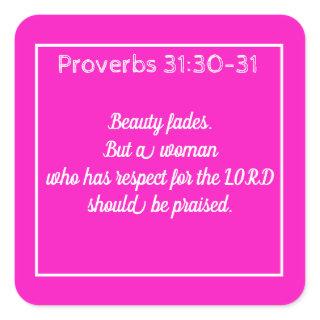 Religious scripture bible sticker women conference