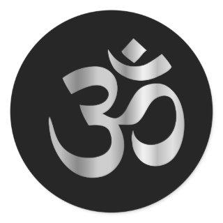 Religious Symbol of Hinduism- Pranava Classic Round Sticker