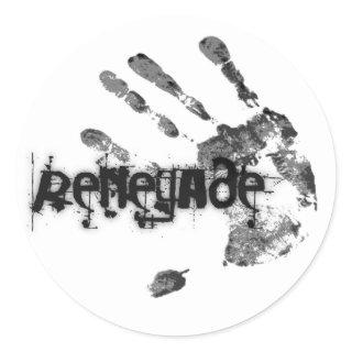 Renegade Sticker Sheet