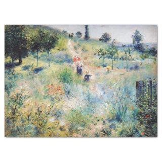 Renoir - Path Leading through Tall Grass Tissue Paper
