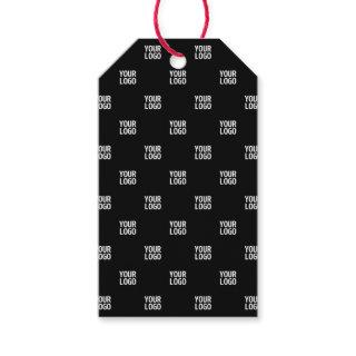 Repeating Image, Design or Company Business Logo Gift Tags