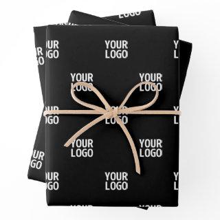 Repeating Image, Design or Company Business Logo  Sheets