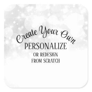 Replace Image or Personalize - Square Sticker