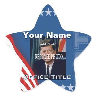 Replace Photo | Campaign Template Star Star Sticker