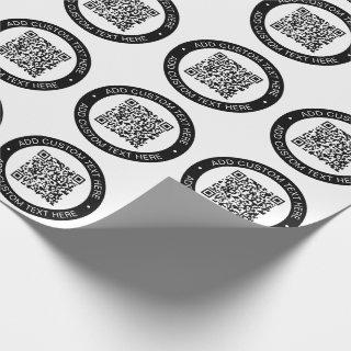Replace with Your Own Uploaded QR code or Image