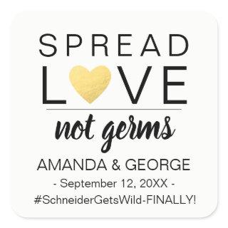 RESERVED Wedding Hand Sanitizer labels