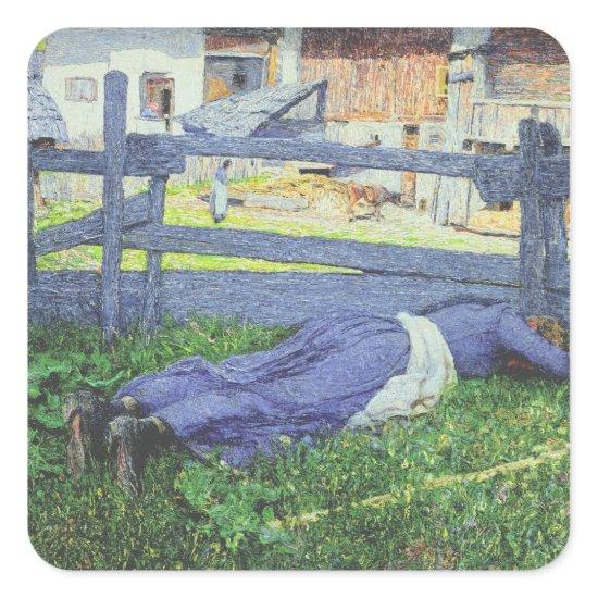 Rest in the Shade Square Sticker
