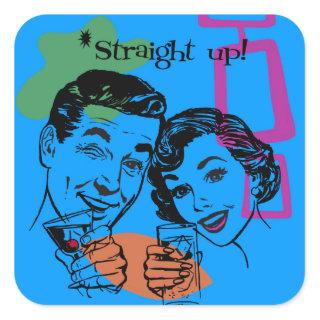Retro 1950's style sticker with a 2019 twist