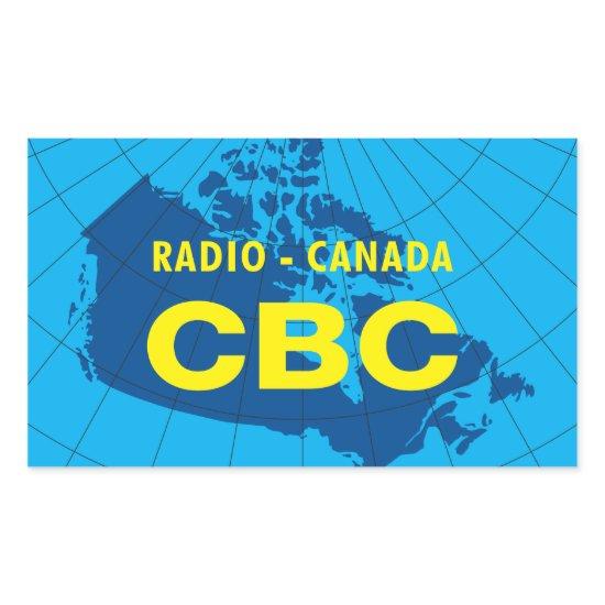 Retro 1958-1966 Logo Rectangular Sticker