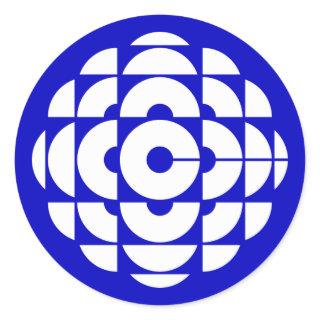 Retro 1986-1992 - White Classic Round Sticker