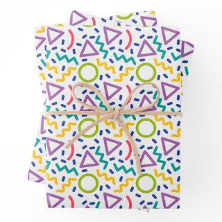 Retro 80s Pop Memphis Pattern