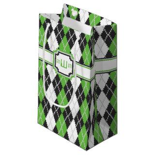 Retro Argyle Gift Bag