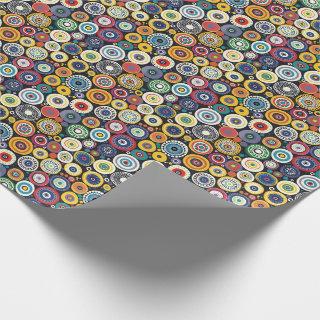 Retro Colorful Circle