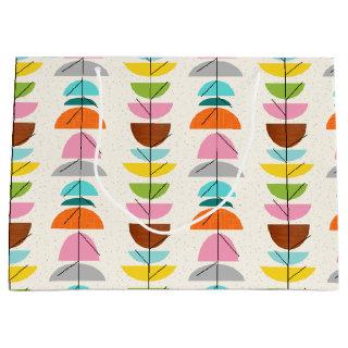 Retro Colorful Nests Gift Bag