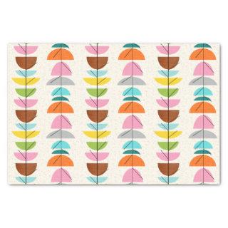 Retro Colorful Nests Tissue Paper