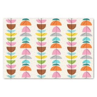 Retro Colorful Nests Tissue Paper