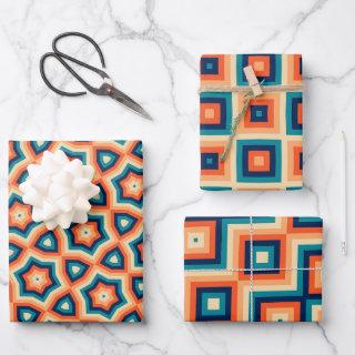 Retro Colors Vintage Colorful 70s 80s 90s Cool Fun  Sheets
