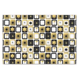 Retro Glamorous Gold Tissue Paper