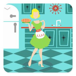 Retro Kitchen Stickers