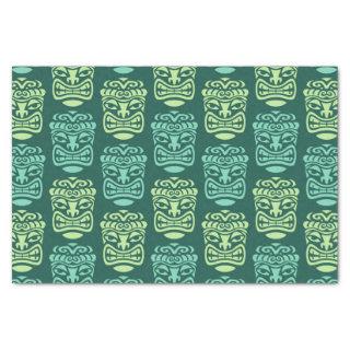 Retro Mid Century Modern Tiki Pattern Tissue Paper