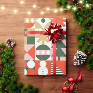 Retro Modern Colorful Scandinavian Christmas