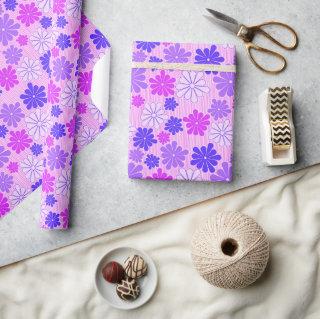 Retro Purple Flower Power