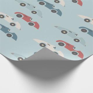 Retro Race Car Pattern