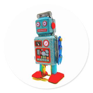 RETRO ROBOT STICKER