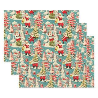 Retro Santa Wonderland 2  Sheets