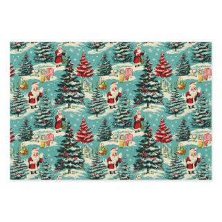 Retro Santa Wonderland  Sheets