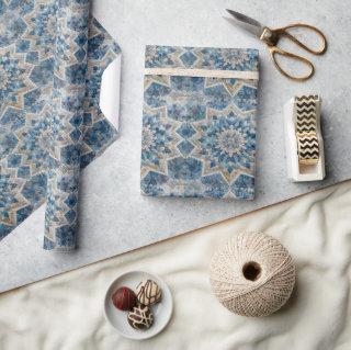 Retro Snowflake Kaleidoscope Quilt