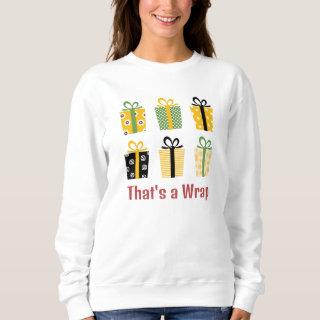 Retro Style Holiday Gifts Customizable Christmas Sweatshirt