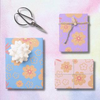 Retro Sweet Floral Pattern  Sheets
