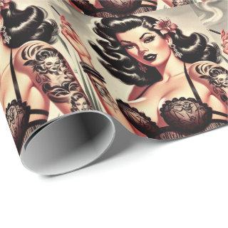 Retro Tatto Goth Girl
