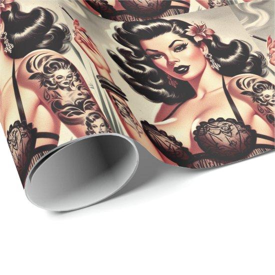 Retro Tatto Goth Girl