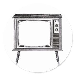 Retro Television Sticker