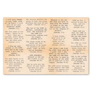 Retro Typewriter Bible Psalm Verses for Journals Tissue Paper
