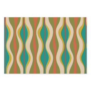 Retro Vibe Patterns in Midcentury Modern Colours  Sheets