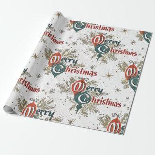 Retro Vintage Merry Christmas
