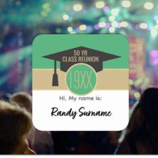 Reunion! Custom class reunion name tag