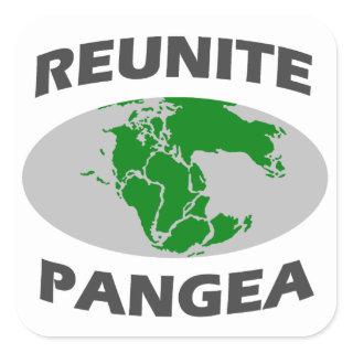 Reunite Pangea Square Sticker